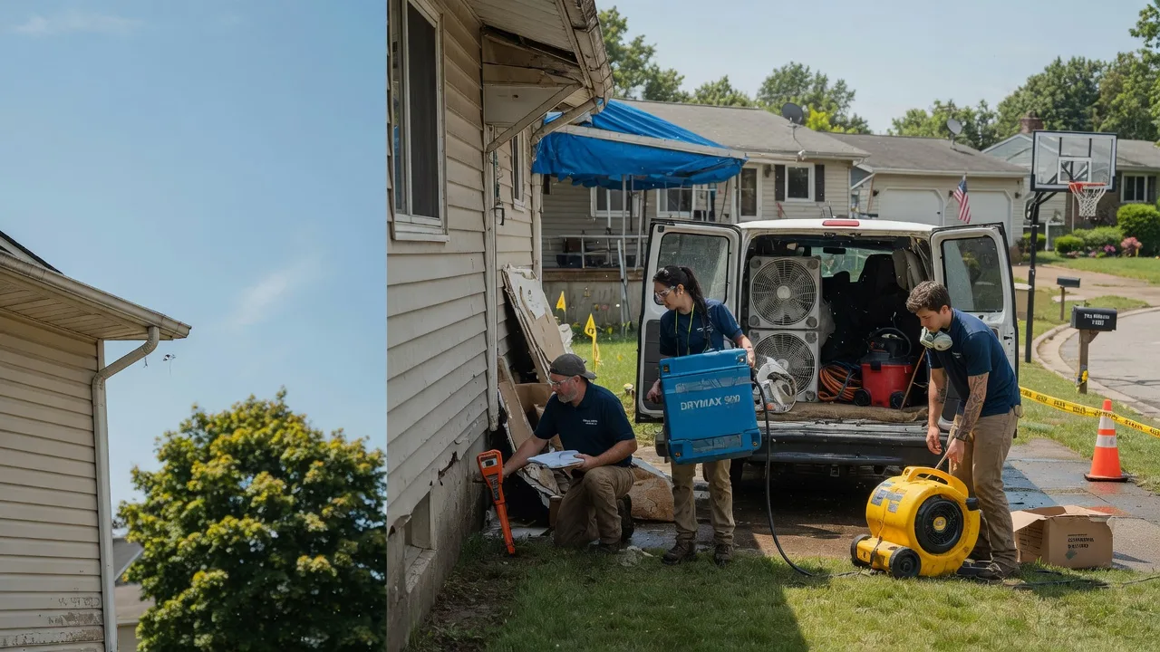 Ceiling Leak Cleanup in Homestead, IA near me